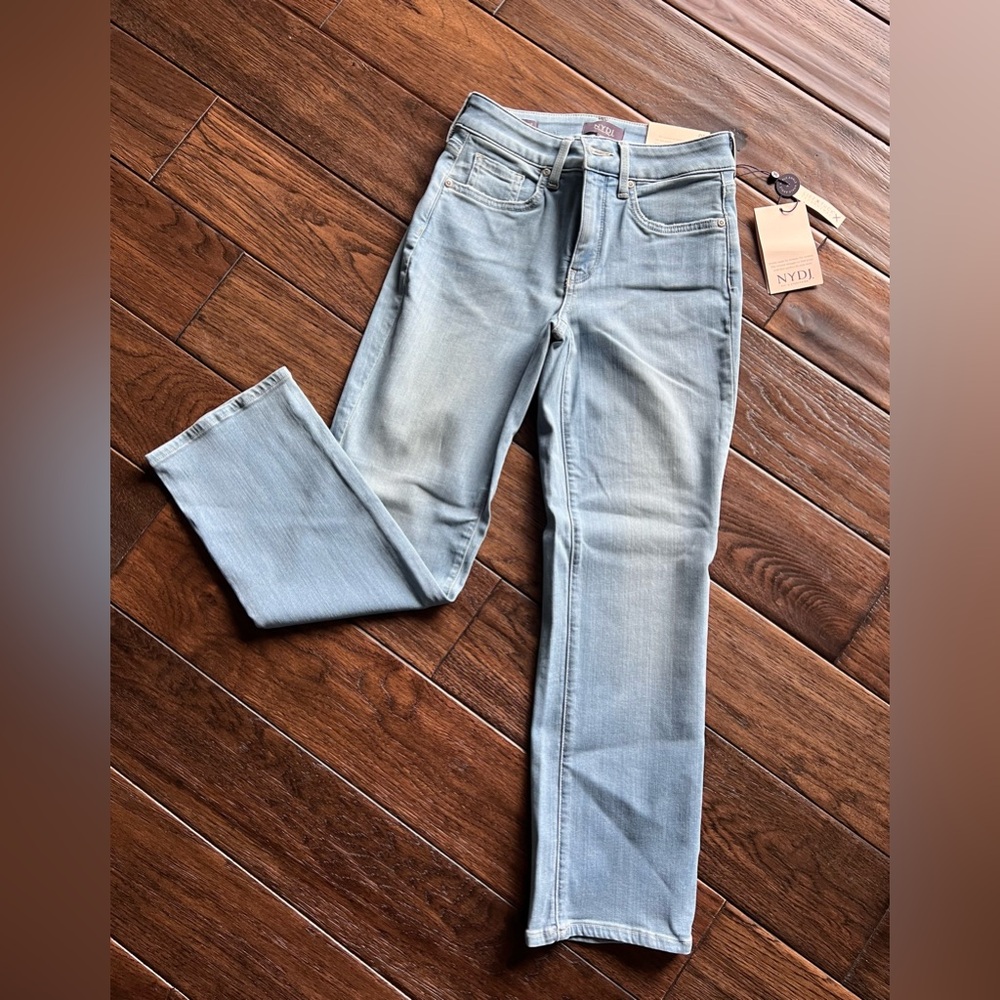 NwT NYDJ Marilyn USA Made ANKLE 0 Petite